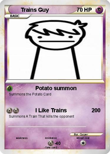 Pokemon Trains Guy