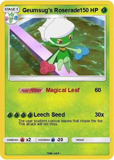 Pokemon Geumsug's Roserade