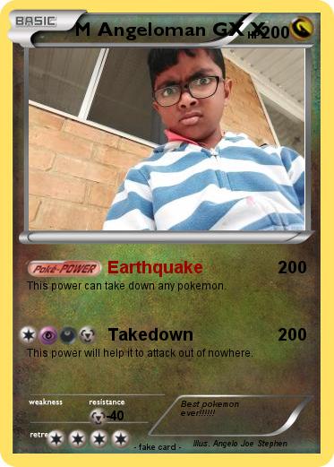 Pokemon M Angeloman GX X