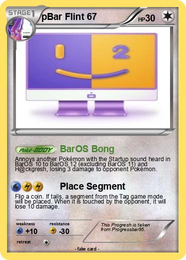 Pokemon pBar Flint 67