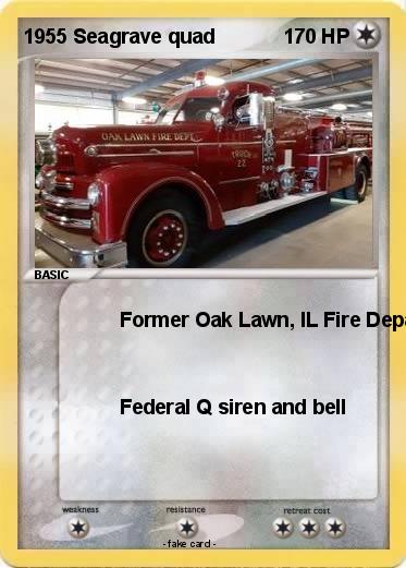 Pokemon 1955 Seagrave quad