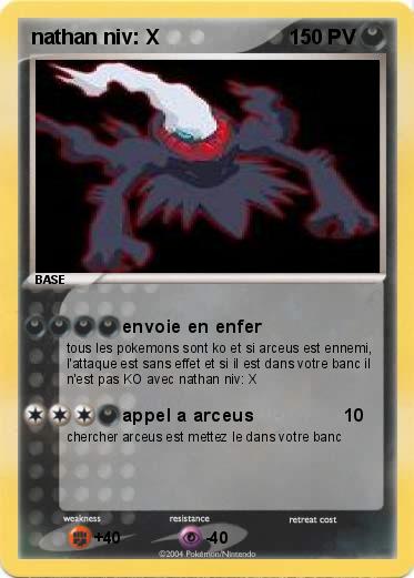 Pokemon nathan niv: X