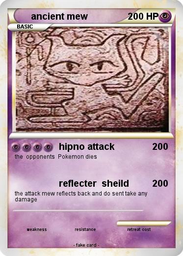Pokemon ancient mew