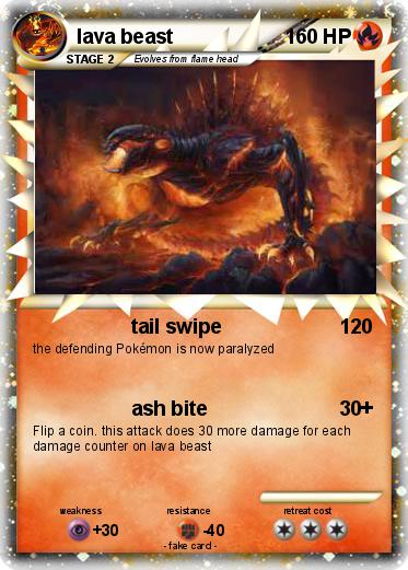 Pokemon lava beast