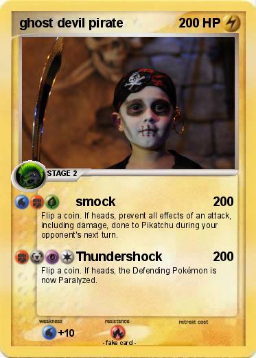 Pokemon ghost devil pirate