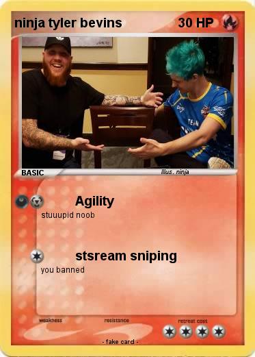 Pokemon ninja tyler bevins