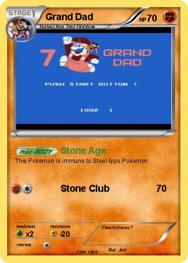 Pokemon Grand Dad