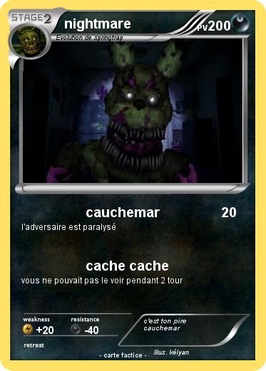Pokemon nightmare