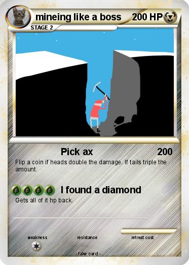 Pokemon mineing like a boss