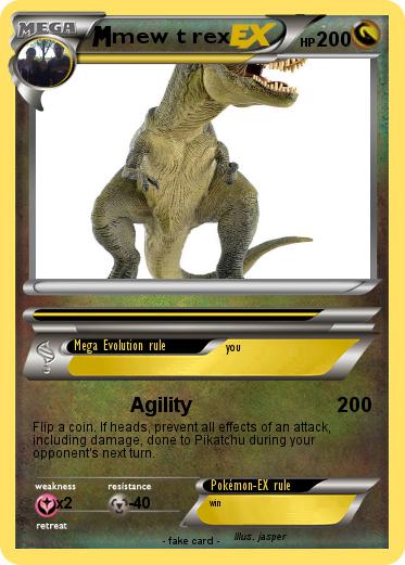 Pokemon mew t rex