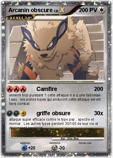 Pokemon Arcanin obscure