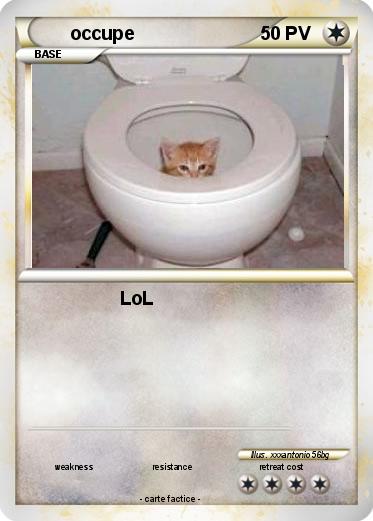 Pokemon occupe