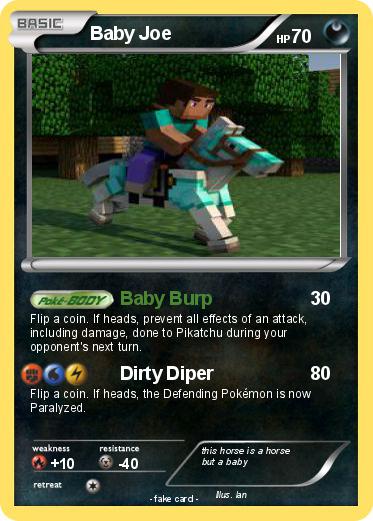 Pokemon Baby Joe