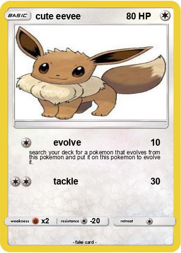 Pokemon cute eevee