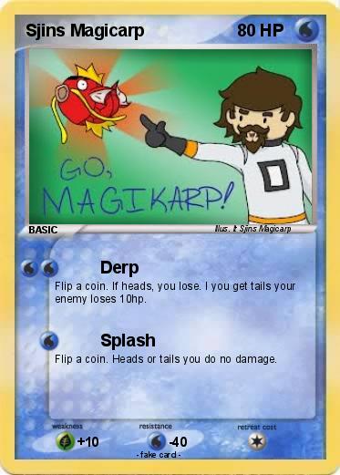 Pokemon Sjins Magicarp
