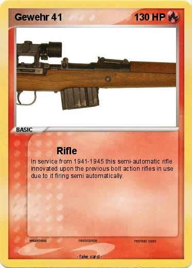 Pokemon Gewehr 41