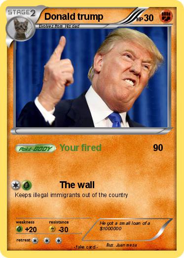 Pokemon Donald trump