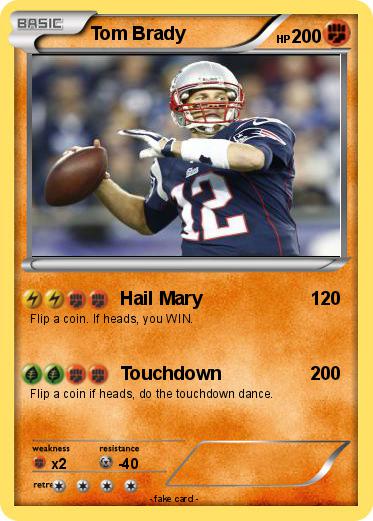 Pokemon Tom Brady