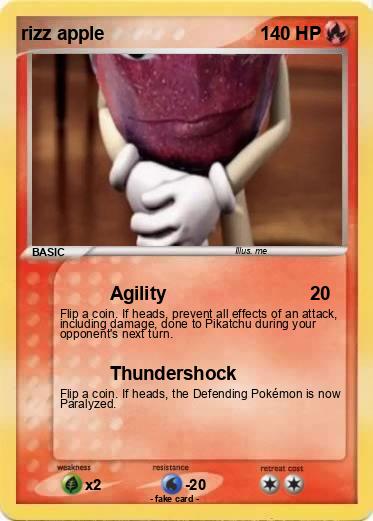 Pokemon rizz apple