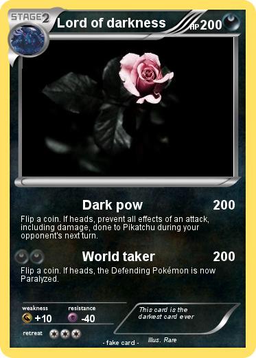 Pokemon Lord of darkness