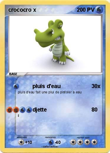 Pokemon crococro x