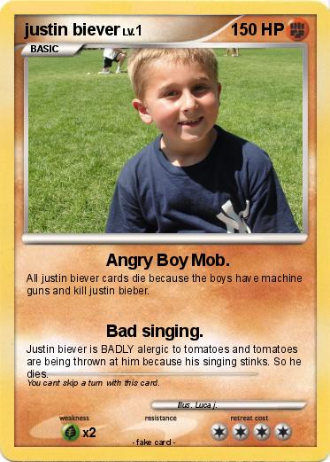 Pokemon justin biever