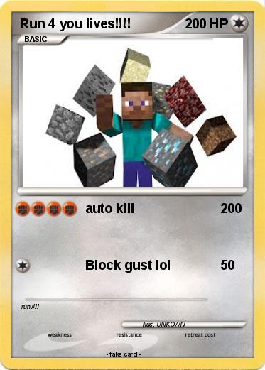 Pokemon Run 4 you lives!!!!