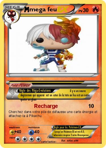 Pokemon mega feu