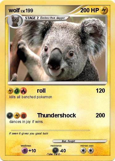 Pokemon wolf