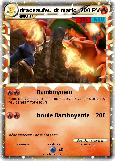 Pokemon draceaufeu dt mario