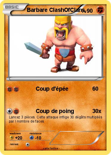 Pokemon Barbare ClashOfClans