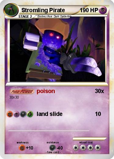Pokemon Stromling Pirate