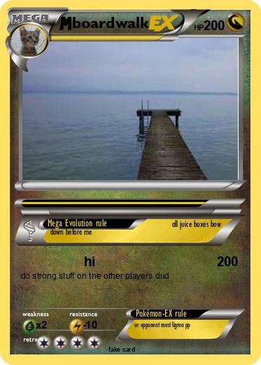 Pokemon boardwalk