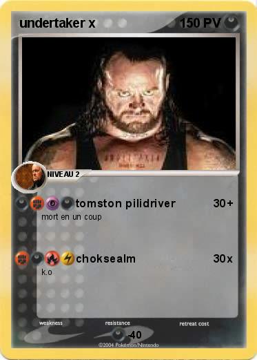Pokemon undertaker x
