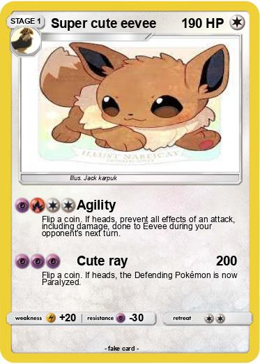 Pokemon Super cute eevee