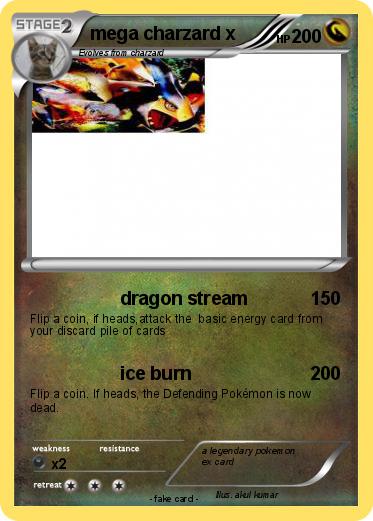 Pokemon mega charzard x