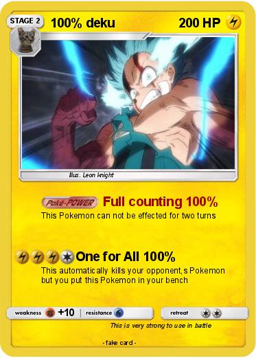 Pokemon 100% deku