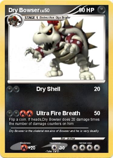 Pokemon Dry Bowser