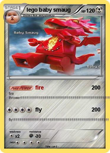 Pokemon lego baby smaug