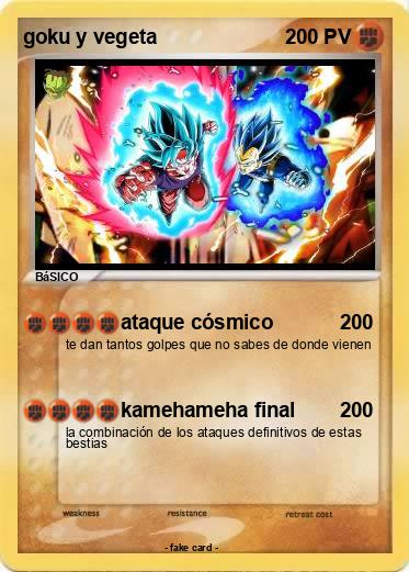 Pokemon goku y vegeta