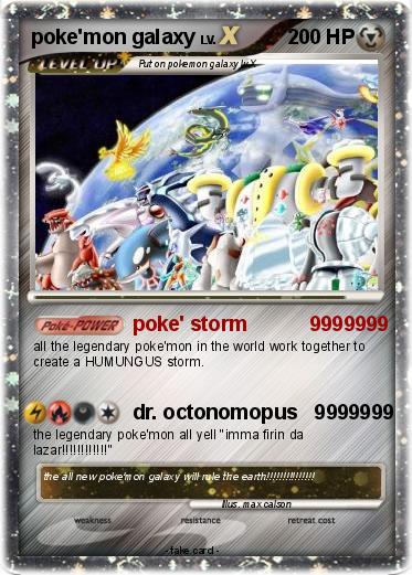 Pokemon poke'mon galaxy