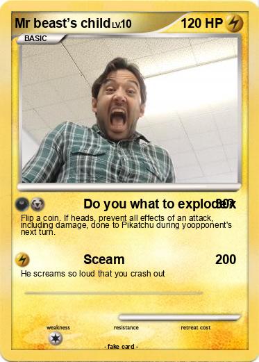 Pokemon Mr beast’s child