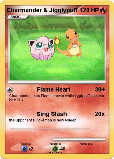 Pokemon Charmander & Jigglypuff