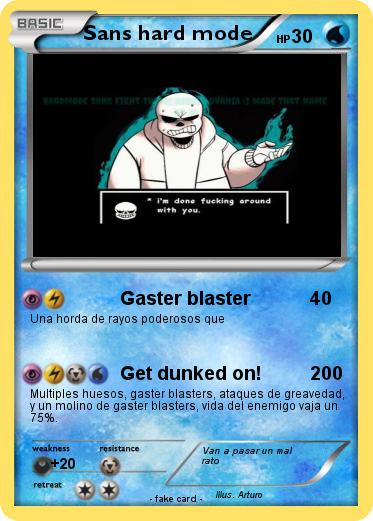 Pokemon Sans hard mode