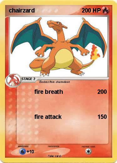 Pokemon chairzard