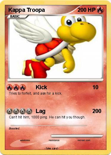 Pokemon Kappa Troopa