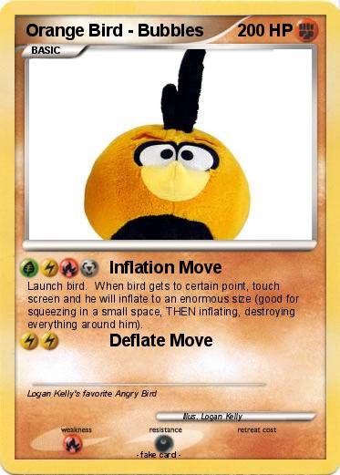 Pokemon Orange Bird - Bubbles