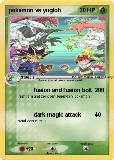 Pokemon pokemon vs yugioh