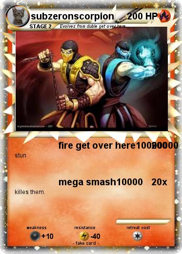 Pokemon subzeronscorpion