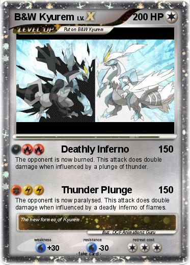 Pokemon B&W Kyurem
